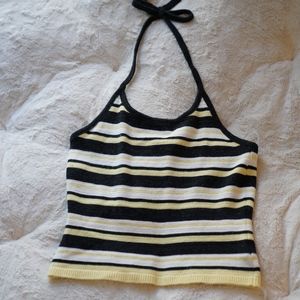 Bumble bee halter top